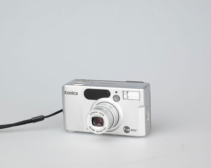 Konica Z-Up 60e 35 mm ultra-compact avec étui d'origine et manuel (série 6699436)