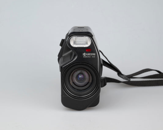 Kyocera/Yashica Samurai X3.0 half-frame 35mm SLR (serial 077231)