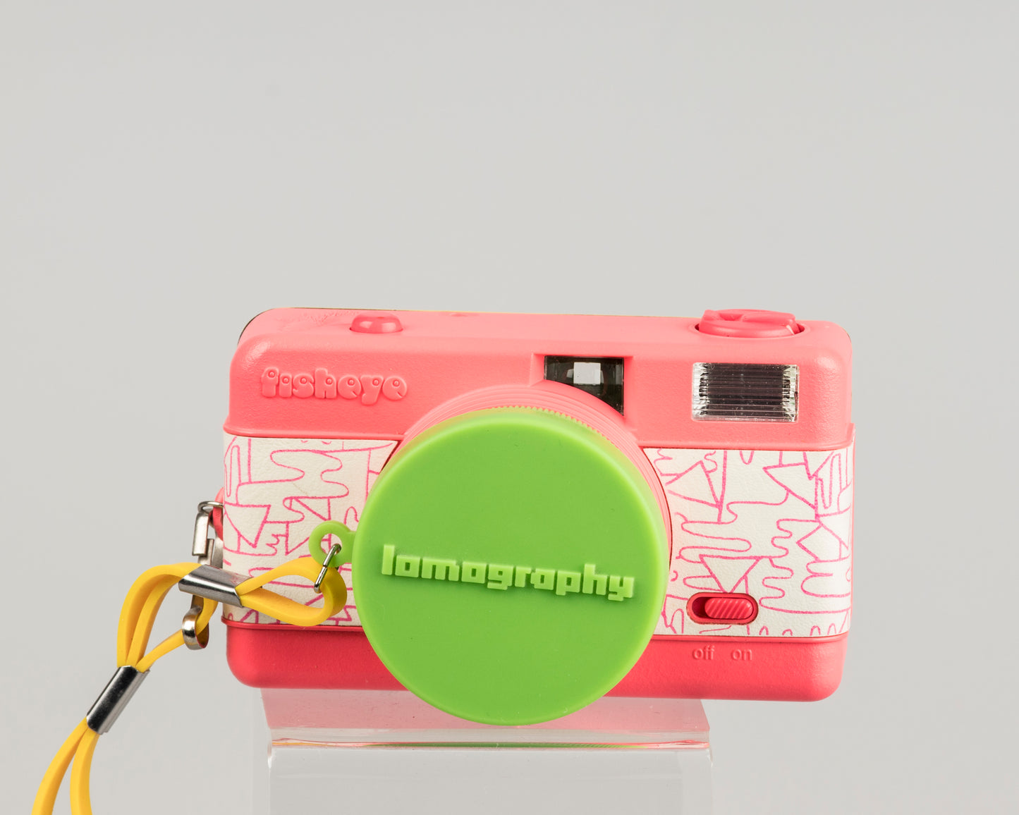 Appareil photo argentique Lomography Fisheye One 35 mm édition Mike Perry