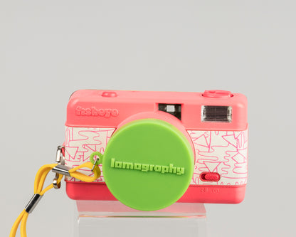 Appareil photo argentique Lomography Fisheye One 35 mm édition Mike Perry