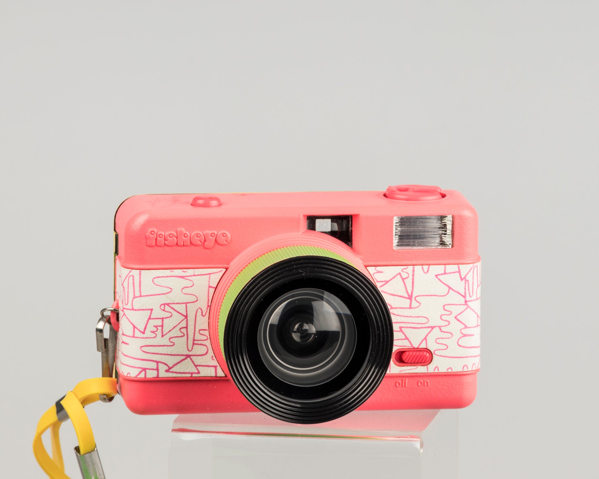 Lomography Fisheye One 35mm film camera Mike Perry edition