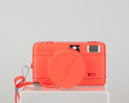 Lomography Fisheye One 35mm film camera red version (serial 0858653)