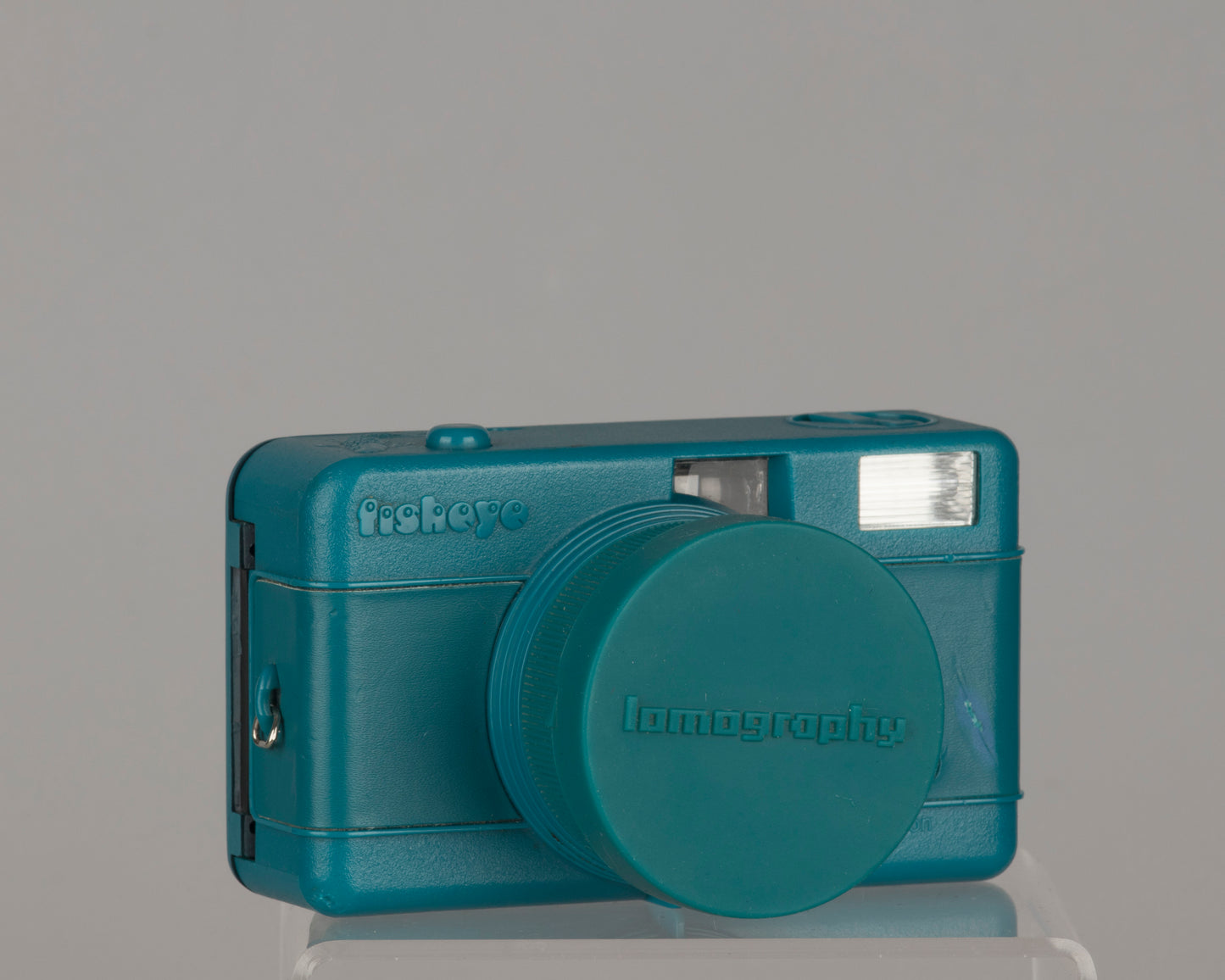 Appareil photo argentique Lomography Fisheye One 35 mm version turquoise