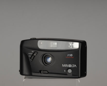 Minolta F10 35mm film camera (serial 37527831)
