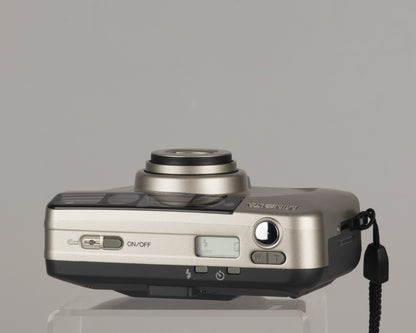Appareil photo Minolta Riva Zoom 90 Date 35 mm avec boîte, étui et manuel d'origine