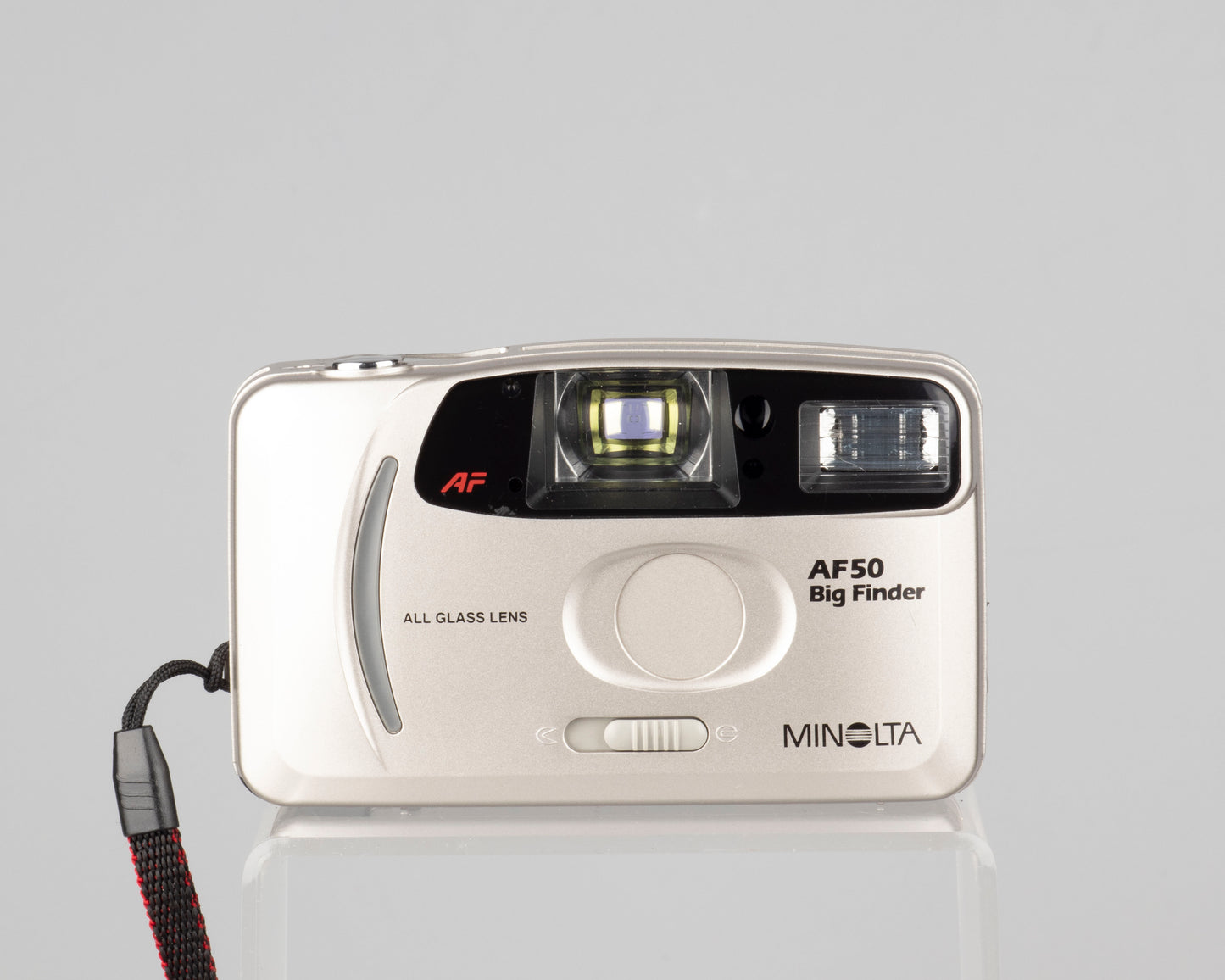 Appareil photo Minolta Freedom AF-50 Big Finder 35 mm (série 35008166) * le compteur d'images ne fonctionne pas *