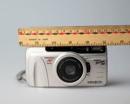 Appareil photo Minolta Freedom Action Zoom 60 35 mm (série 38333695)
