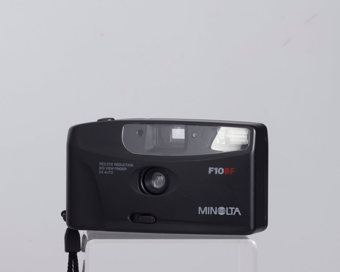 Minolta F10 35mm film camera (serial 34834132)