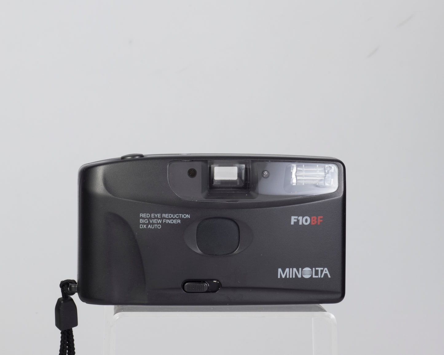 Minolta F10 35mm film camera (serial 34834132)