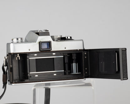 Minolta SRT 101 35mm SLR w/MC Rokkor PF 55mm f1.7 lens + ever-ready case (serial 2496174)