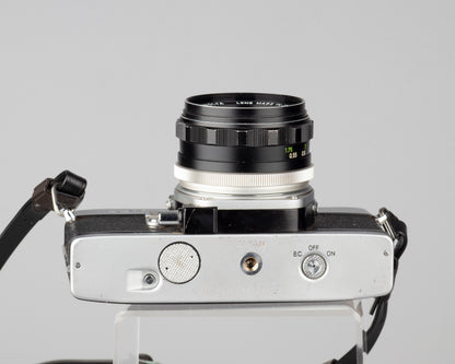 Minolta SRT 101 35mm SLR w/MC Rokkor PF 55mm f1.7 lens + ever-ready case (serial 2496174)