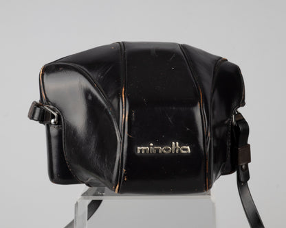 Minolta SRT 101 35mm SLR w/MC Rokkor PF 55mm f1.7 lens + ever-ready case (serial 2496174)
