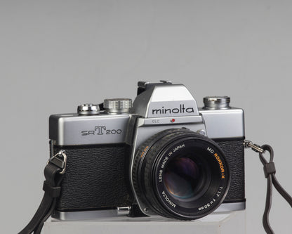 Minolta SRT 200 35mm SLR w/ Rokkor 50mm f1.7 lens