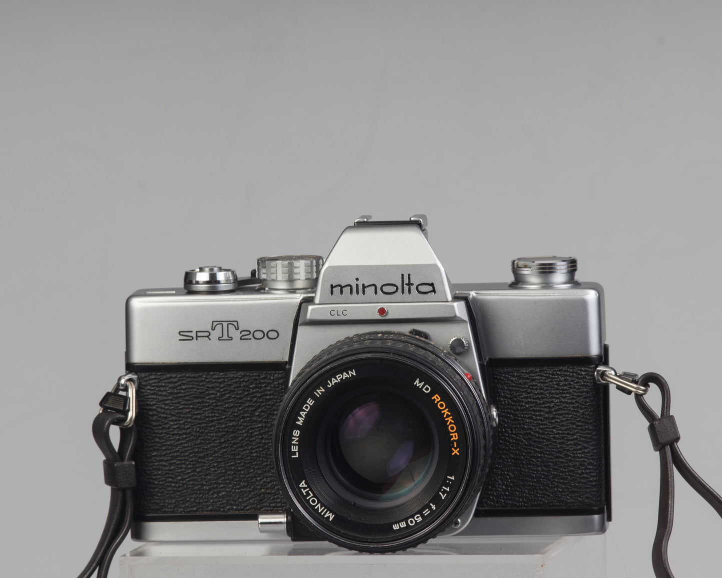 Minolta SRT 200 35mm SLR w/ Rokkor 50mm f1.7 lens