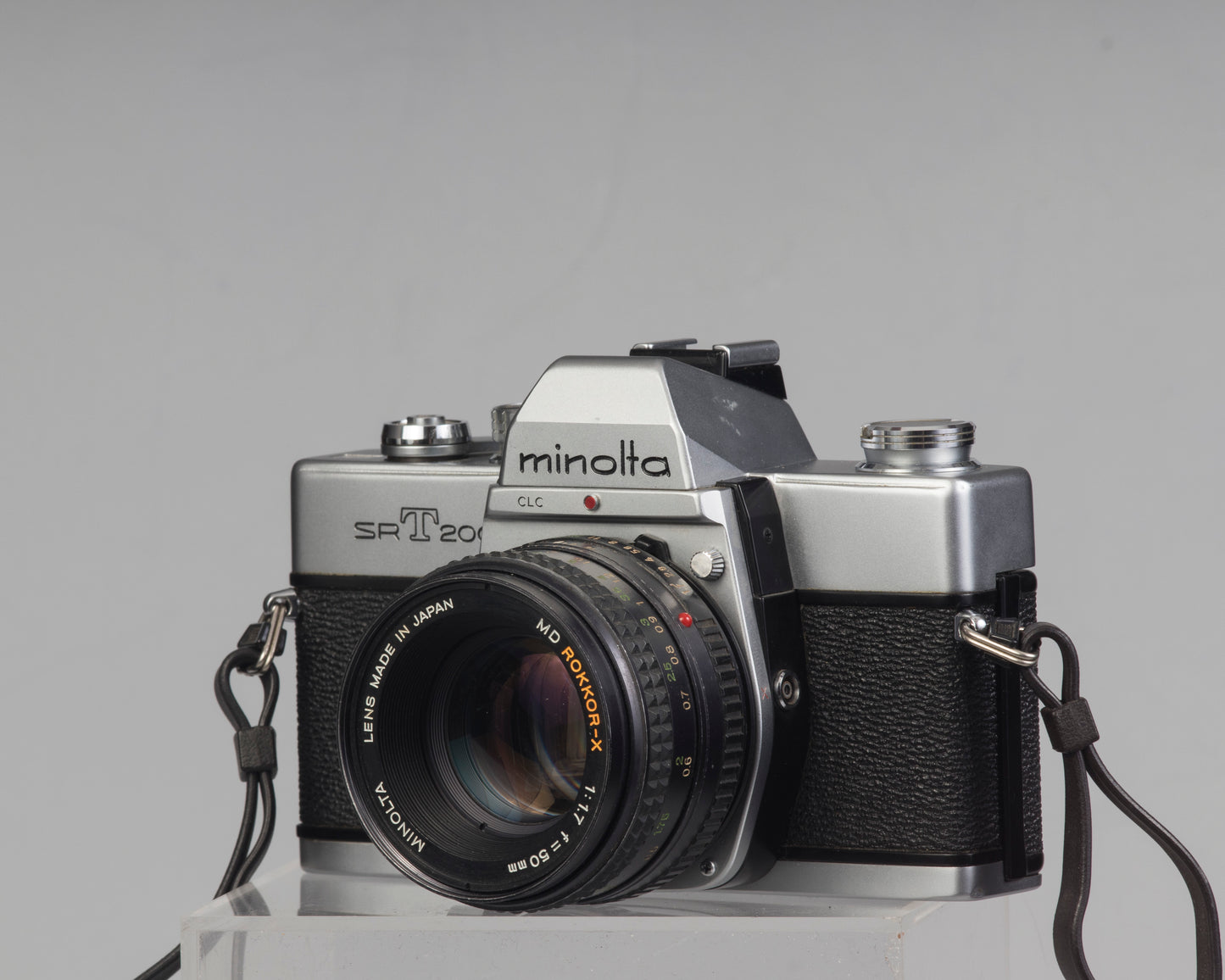 Minolta SRT 200 35mm SLR w/ Rokkor 50mm f1.7 lens