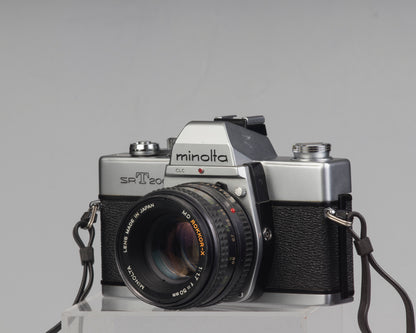 Minolta SRT 200 35mm SLR w/ Rokkor 50mm f1.7 lens