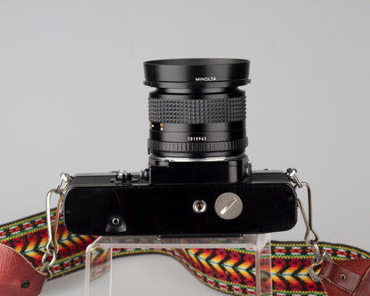 Minolta XE-7 35mm SLR (serial 1199607) w/ Minolta MD 28mm f2.8 lens