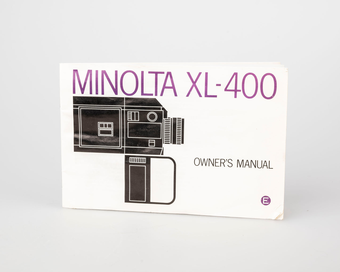 Caméra Minolta XL-400 Super 8 avec boîte d'origine et manuel
