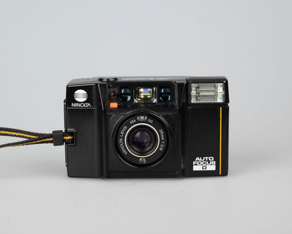 Minolta AF-S Quartz Auto Focus D " 35mm camera (serial 5004699)