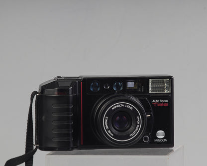 Minolta AF Tele dual lens 35mm point-and-shoot film camera (serial 54126568)