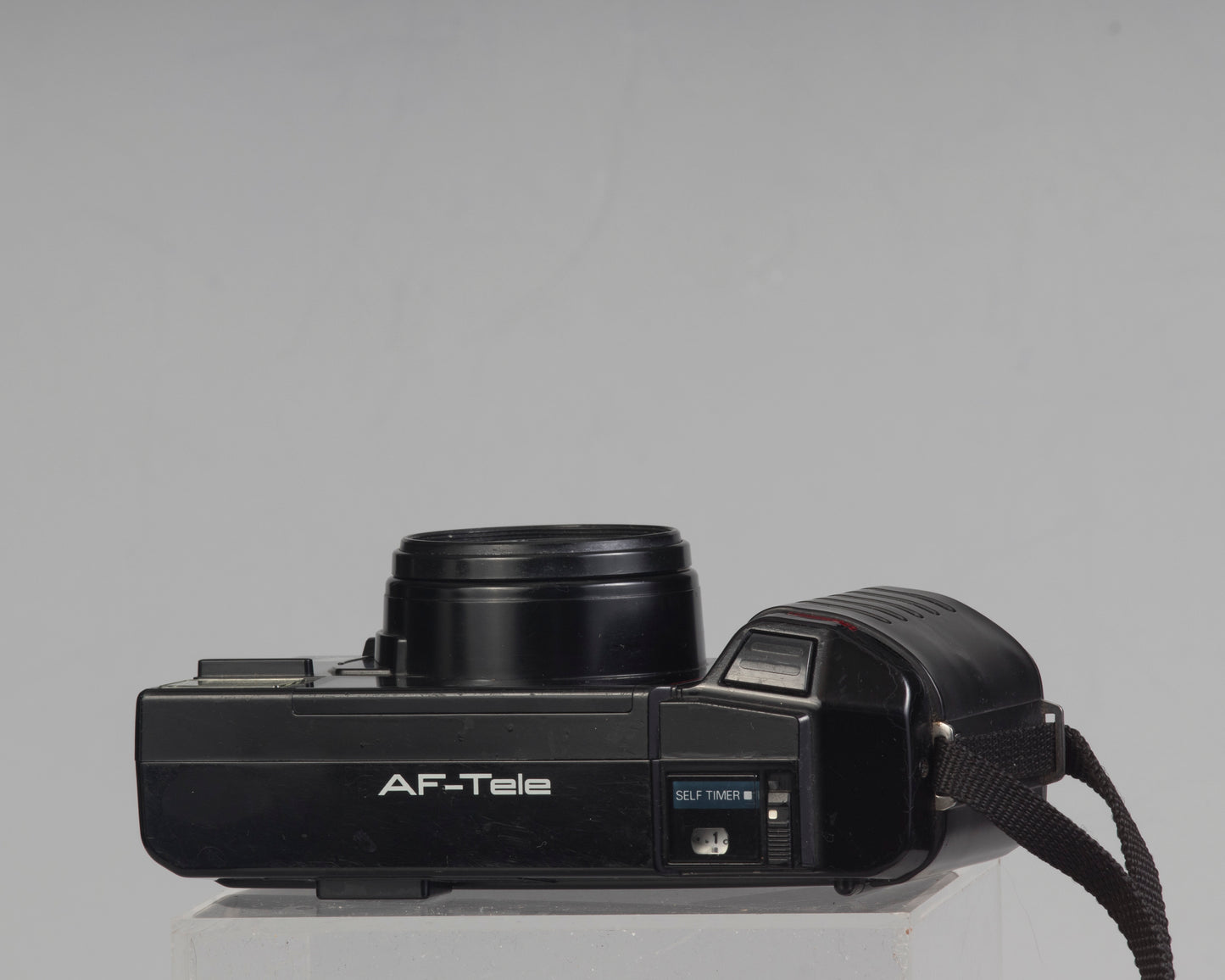 Minolta AF Tele dual lens 35mm point-and-shoot film camera (serial 54126568)