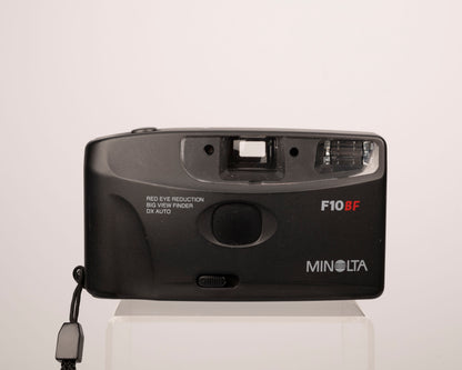 Appareil photo argentique Minolta F10BF 35 mm avec étui (série 33737004)