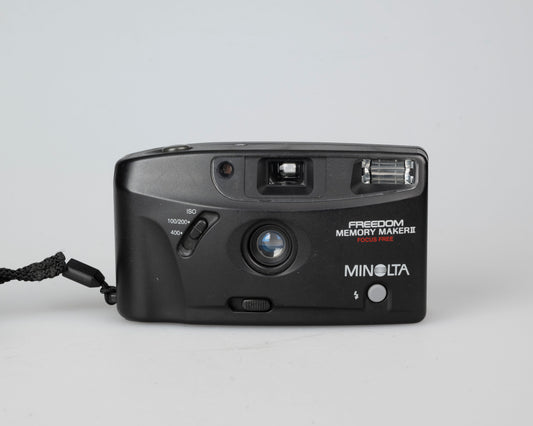 Minolta Freedom Memory Maker II 35mm film camera (serial 37544586)
