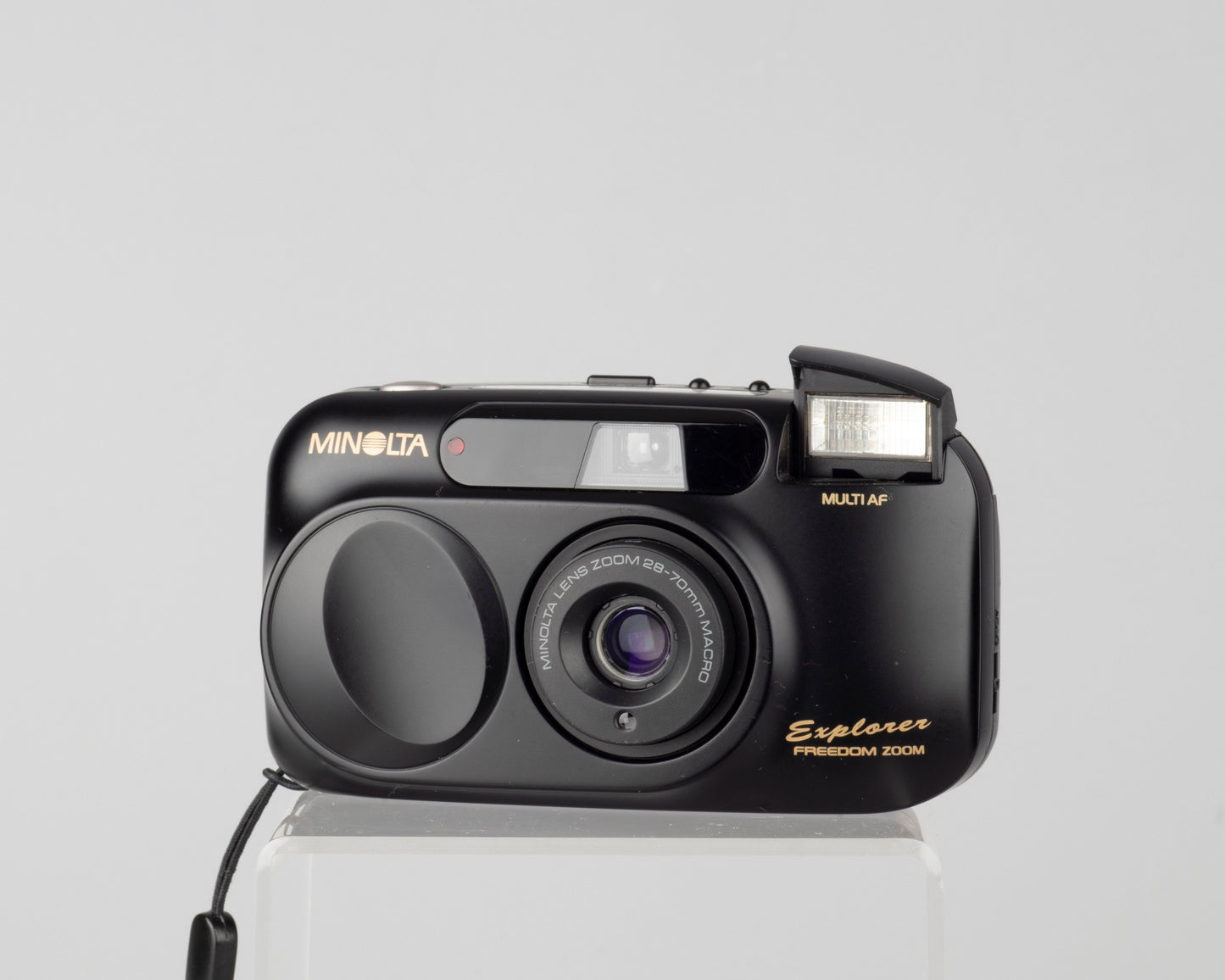 Minolta Freedom Zoom Explorer 35mm camera w/ case (serial 34819101)