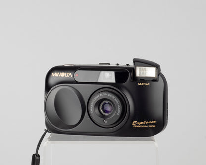 Minolta Freedom Zoom Explorer 35mm camera w/ case (serial 34819101)