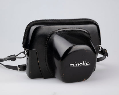 Minolta Hi-Matic 11 35mm rangefinder camera w/ 'ever-ready' case