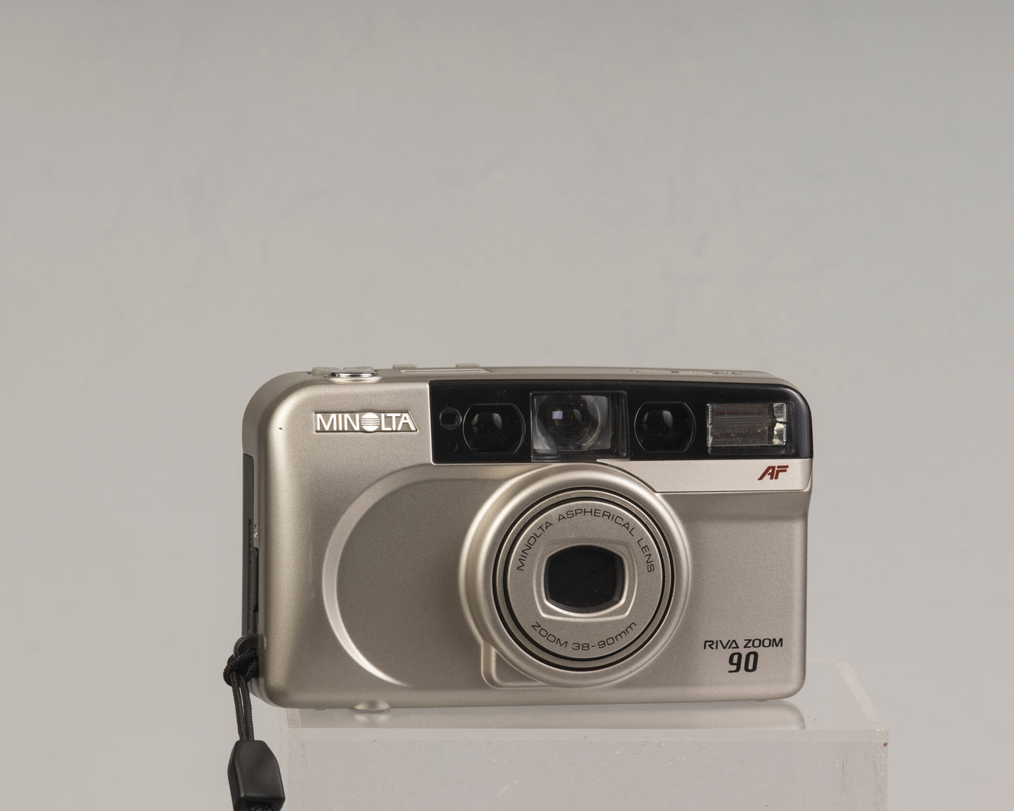 Minolta Riva Zoom 35mm camera (serial 40205956)