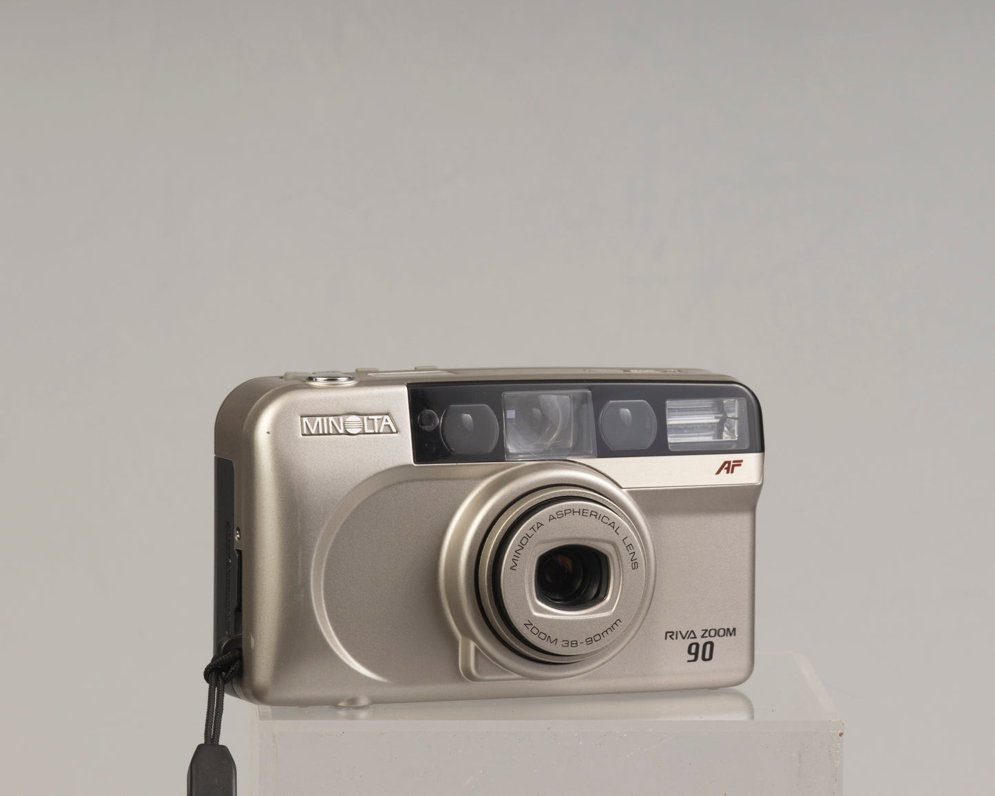 Minolta Riva Zoom 35mm camera (serial 40205956)