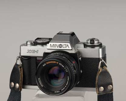 Minolta XG-1n 35mm SLR with 50mm f1.7 lens