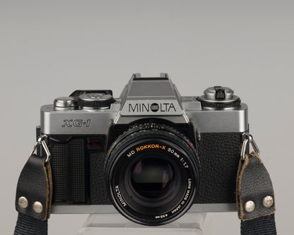 Minolta XG-1n 35mm SLR with 50mm f1.7 lens