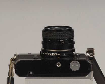 Appareil photo reflex Nikon Nikkormat FT2 35 mm avec objectif RMC Tokina II 28 mm f2.8