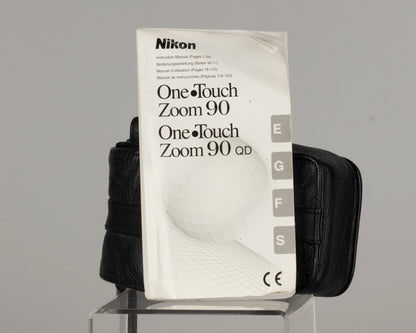 Appareil photo Nikon One Touch Zoom 90 35 mm avec étui et manuel (série 5146805)
