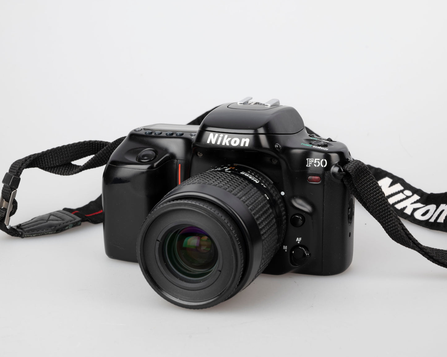 Nikon F50 35mm film SLR zoom outfit w/ AF 35-80mm lens + original boxes