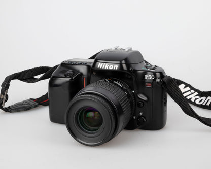 Nikon F50 35mm film SLR zoom outfit w/ AF 35-80mm lens + original boxes