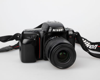 Nikon F50 35mm film SLR zoom outfit w/ AF 35-80mm lens + original boxes