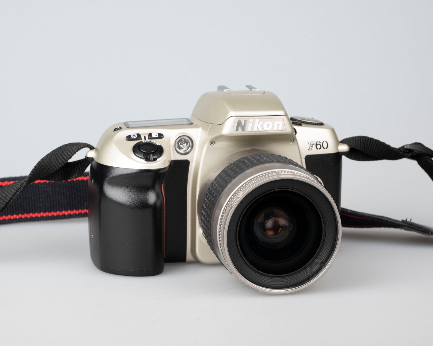 Nikon F60 35mm film SLR w/ AF Nikkor 28-80mm lens + manual (serial 2341515)