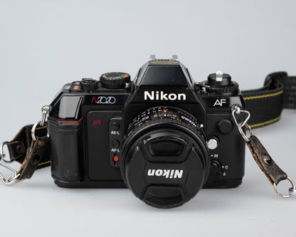 Nikon N2020 35mm film SLR w/ AF Nikkor 50mm f1.8 lens