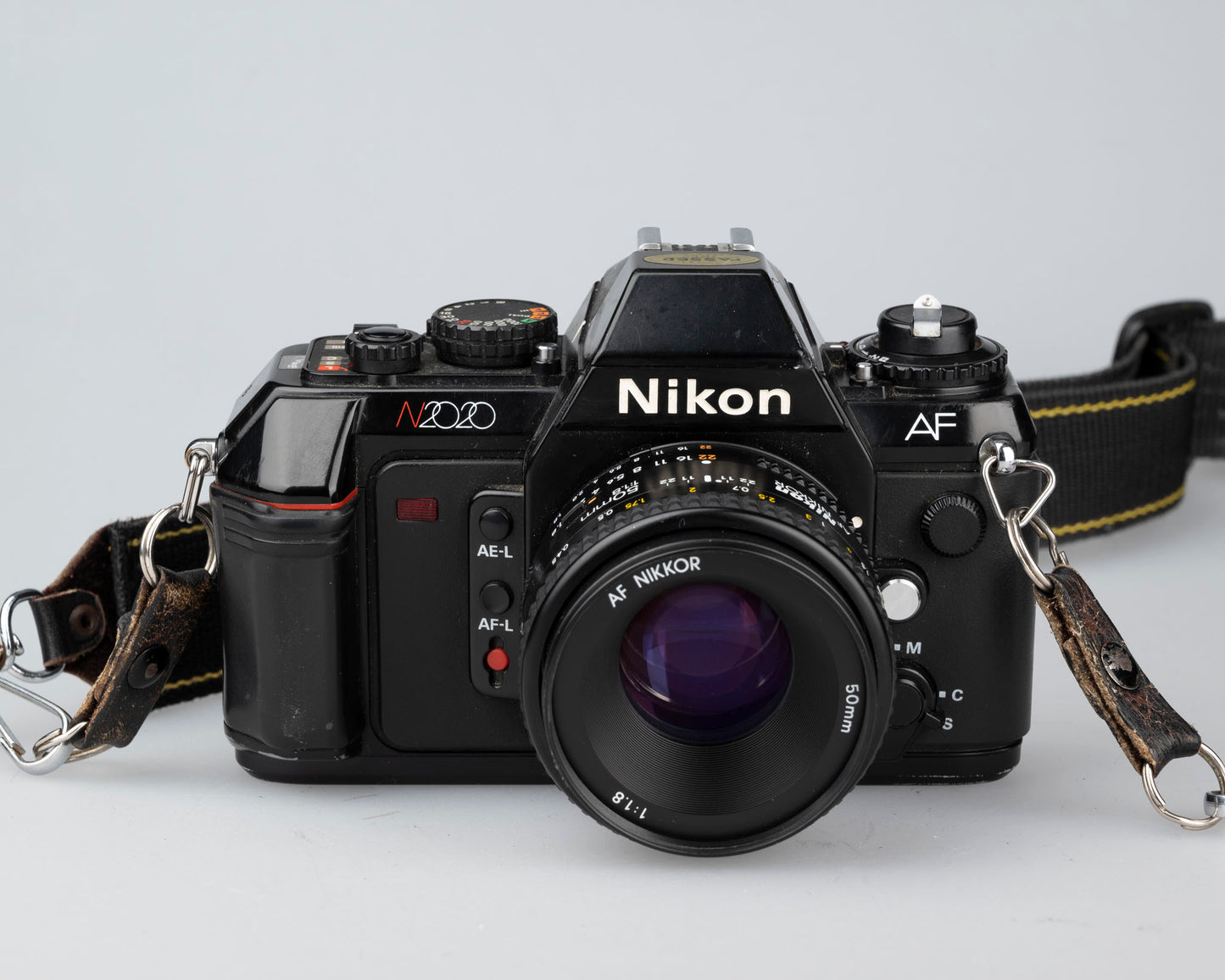 Nikon N2020 35mm film SLR w/ AF Nikkor 50mm f1.8 lens