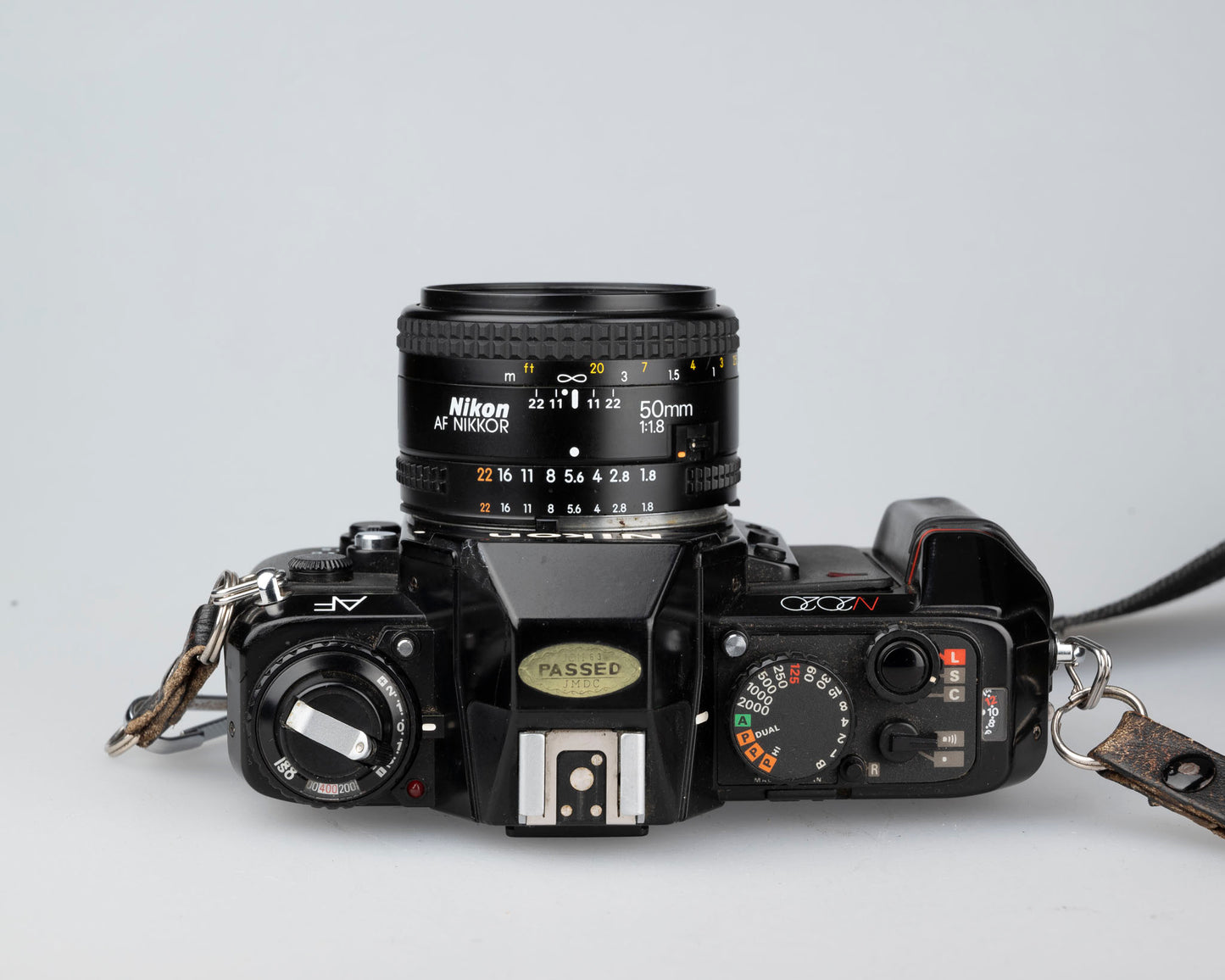 Nikon N2020 35mm film SLR w/ AF Nikkor 50mm f1.8 lens