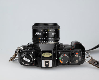 Nikon N2020 35mm film SLR w/ AF Nikkor 50mm f1.8 lens