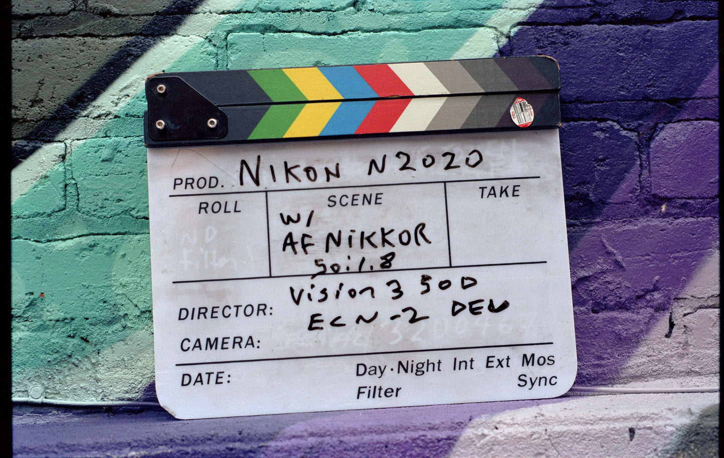 Nikon N2020 35mm film SLR w/ AF Nikkor 50mm f1.8 lens