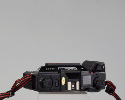Nishika N8000 3D 35mm camera w/ Achiever 828TW twin flash