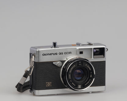 Olympus 35 ECR rangefinder 35mm camera with original box and case