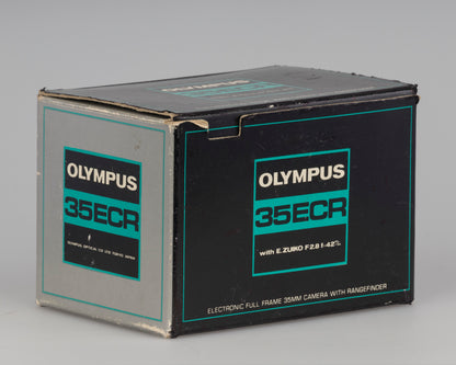 Olympus 35 ECR rangefinder 35mm camera with original box and case