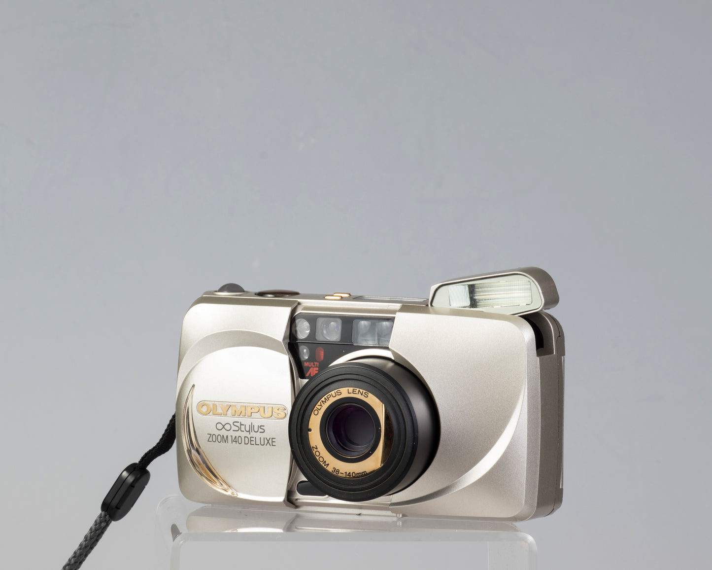 Appareil photo argentique Olympus ∞ Stylus Zoom 140 Deluxe 35 mm (série 4014772)