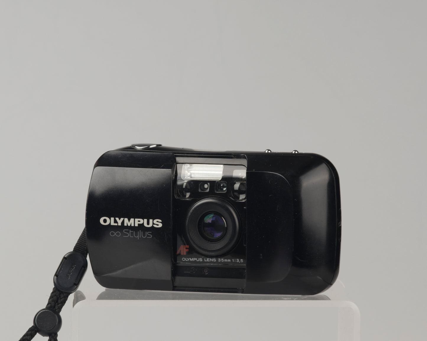 Olympus Infinity Stylus slightly angled view